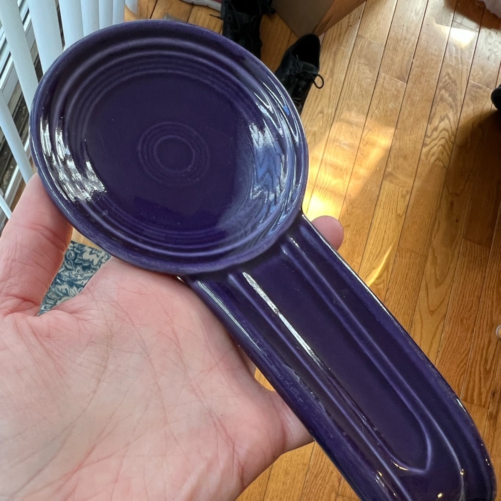 Fiesta Retired Plum Spoon Rest